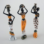 Ornements-pour-femmes-africaines-6-5-20cm-Accessoires-d-coratifs-pour-la-maison-Statue-artisanale-BR126