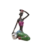 Statue-de-r-sine-en-r-sine-africaine-Art-populaire-filles-africaines-d-coration-de-la