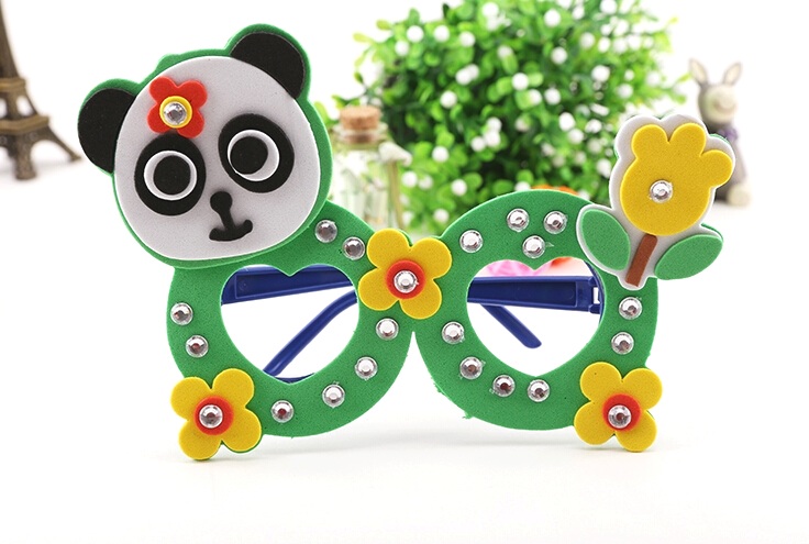 lunettes gadget mousse panda