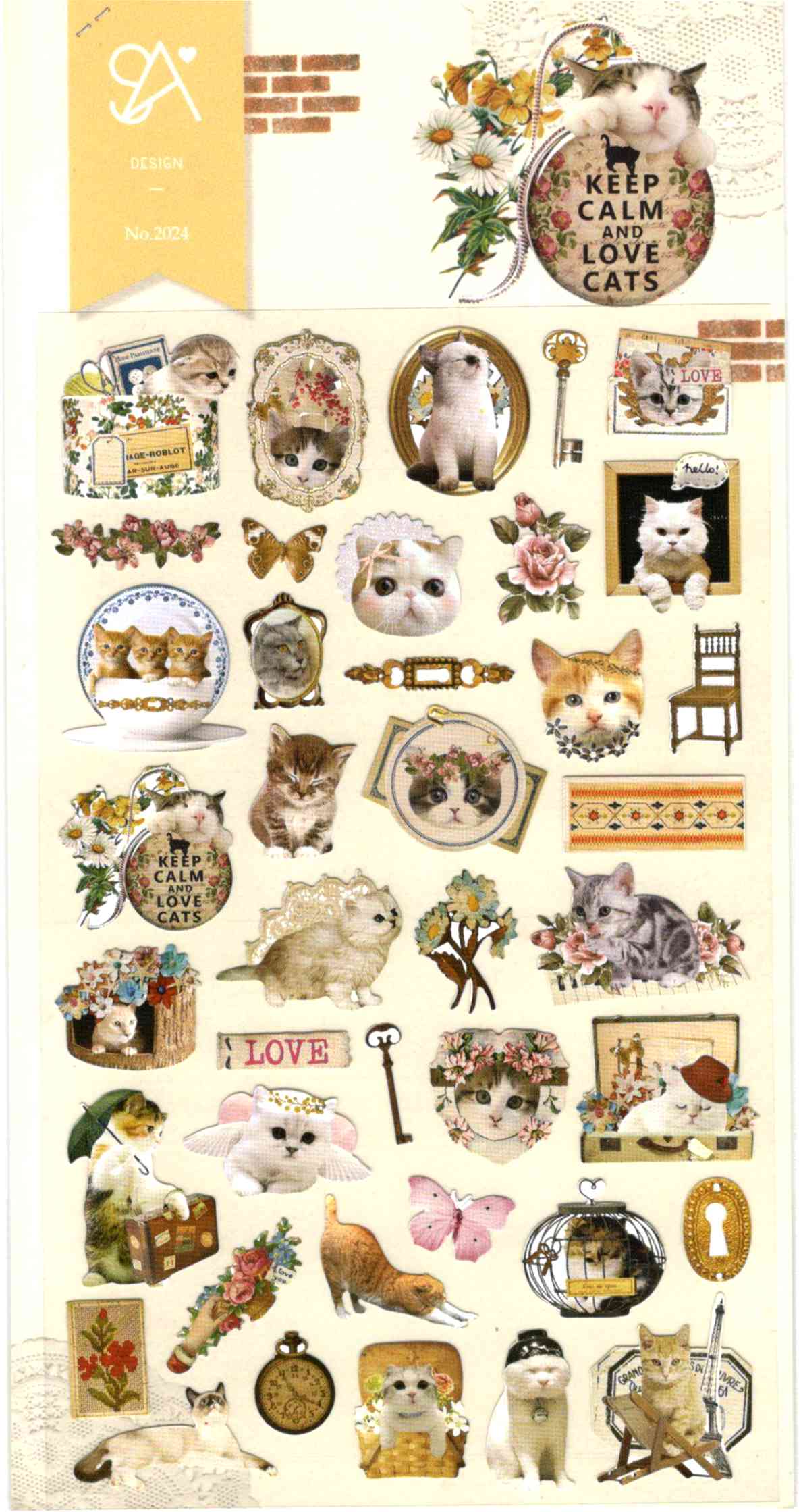 petits stickers chats