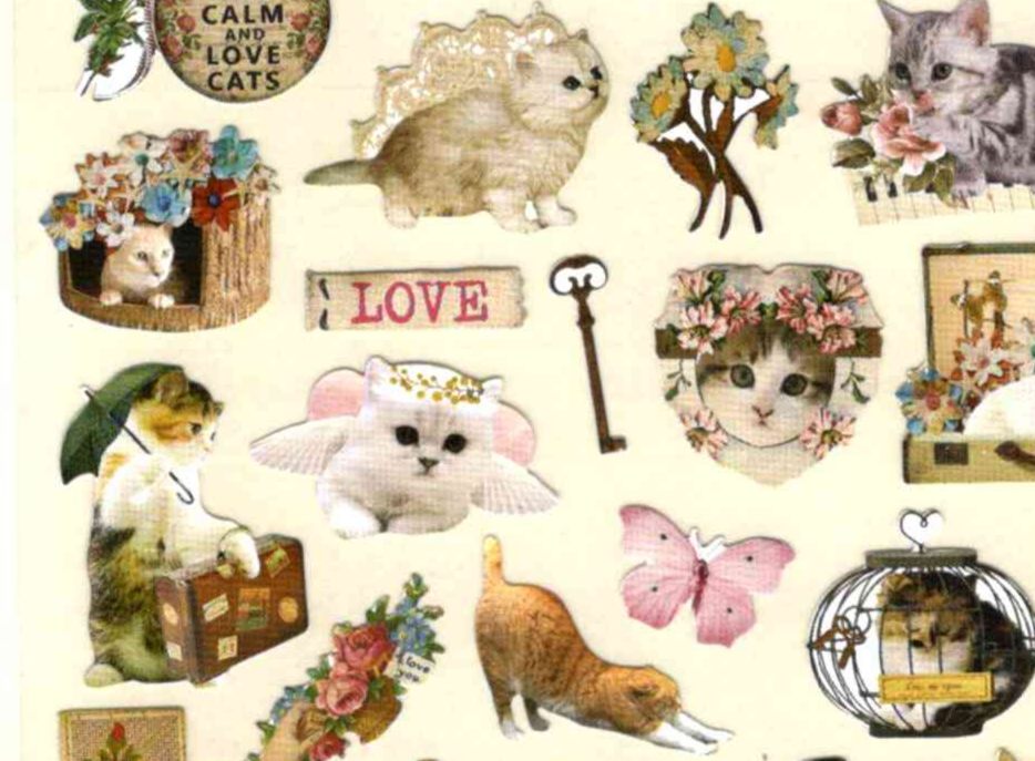 petits stickers chats detail image