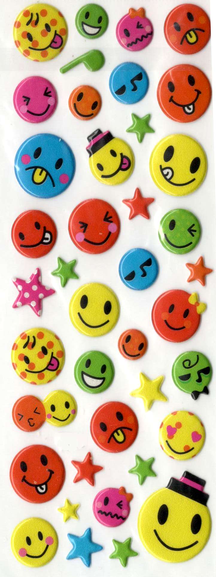 stickers smiley funky