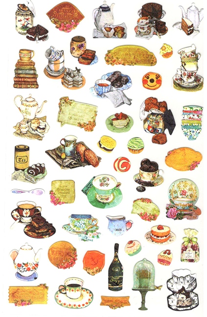 Boite de 45 Stickers Chats Kawaï - Gommettes Enfants/Gommettes Animaux -  MaGommette
