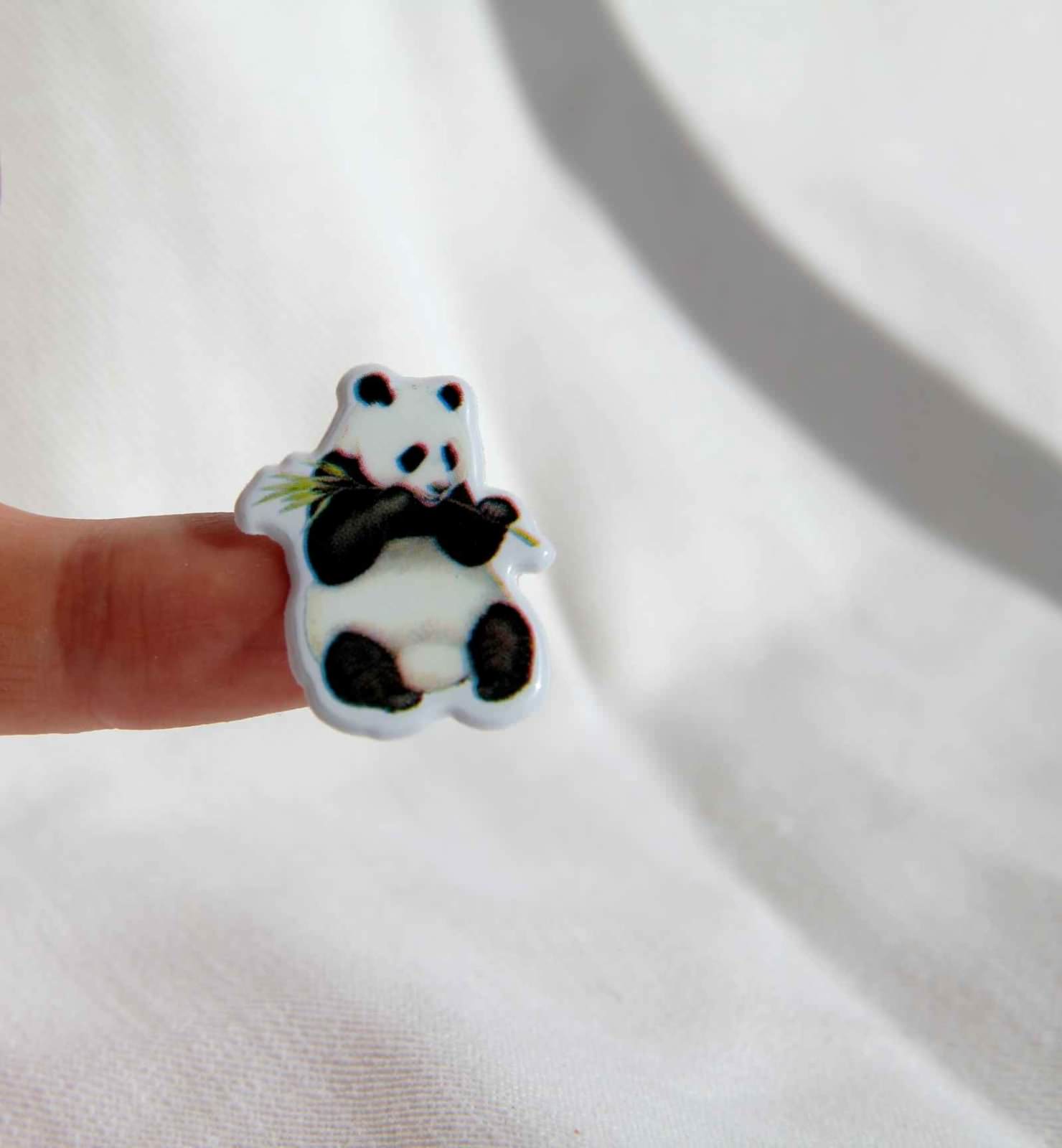 panda adorable zoo stickers adhesif gommette autocollant enfant scrapbooking detail JF1199
