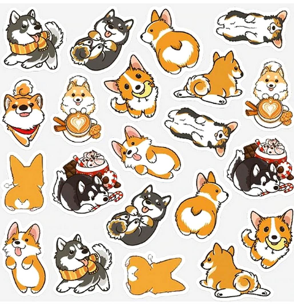 Stickers chiots
