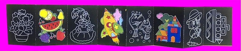 gravure et bricolage avec bâton à dessin idée cadeau créatif NYWENY Cartes postales artistiques à gratter arc-en-ciel pour enfants et adultes 