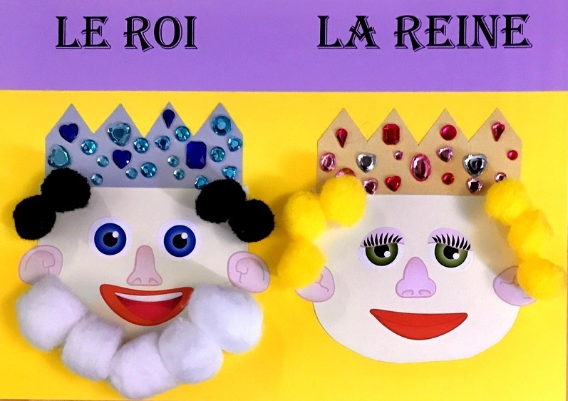 KIT Complet Bricolage Roi et Reine de la Galette - Loisirs Créatifs/Kits  Créatifs Enfants - MaGommette