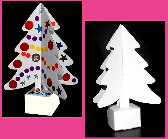 Etoile magique Décoration de Noel en papier - Kit complet S