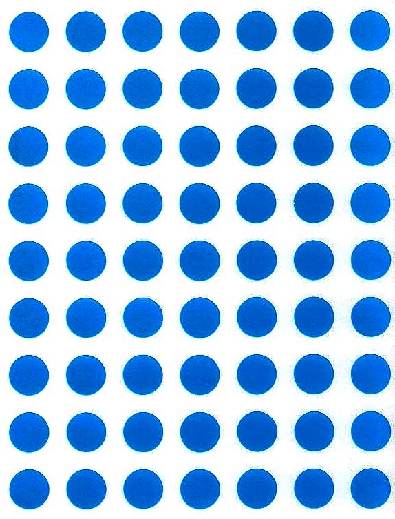 gommette maternelle gommette ronde bleu 10mm
