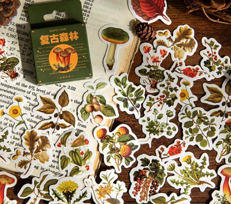 Stickers végétaux automne