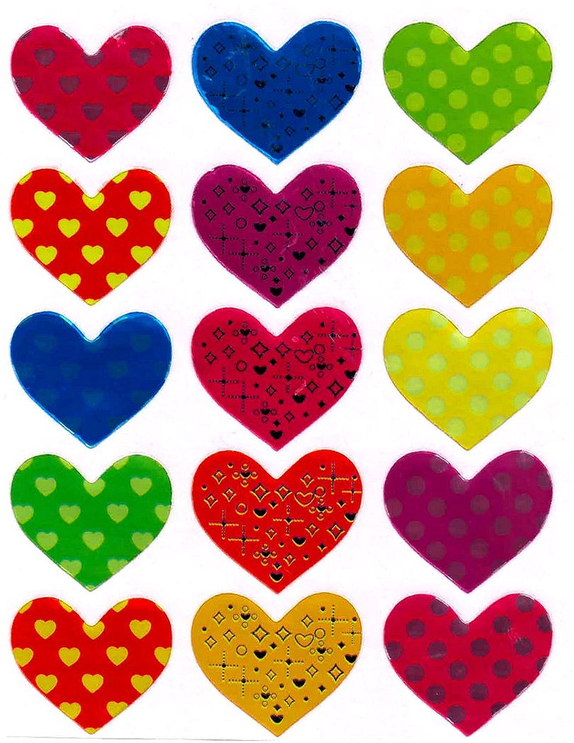 APLI Kids 19452 - Gommettes cœur de la collection Nordik - 6 feuilles de  gommettes en forme de cœur aux couleurs nordiques - Tailles variées -  Adhésif enlevable. : : Cuisine et Maison