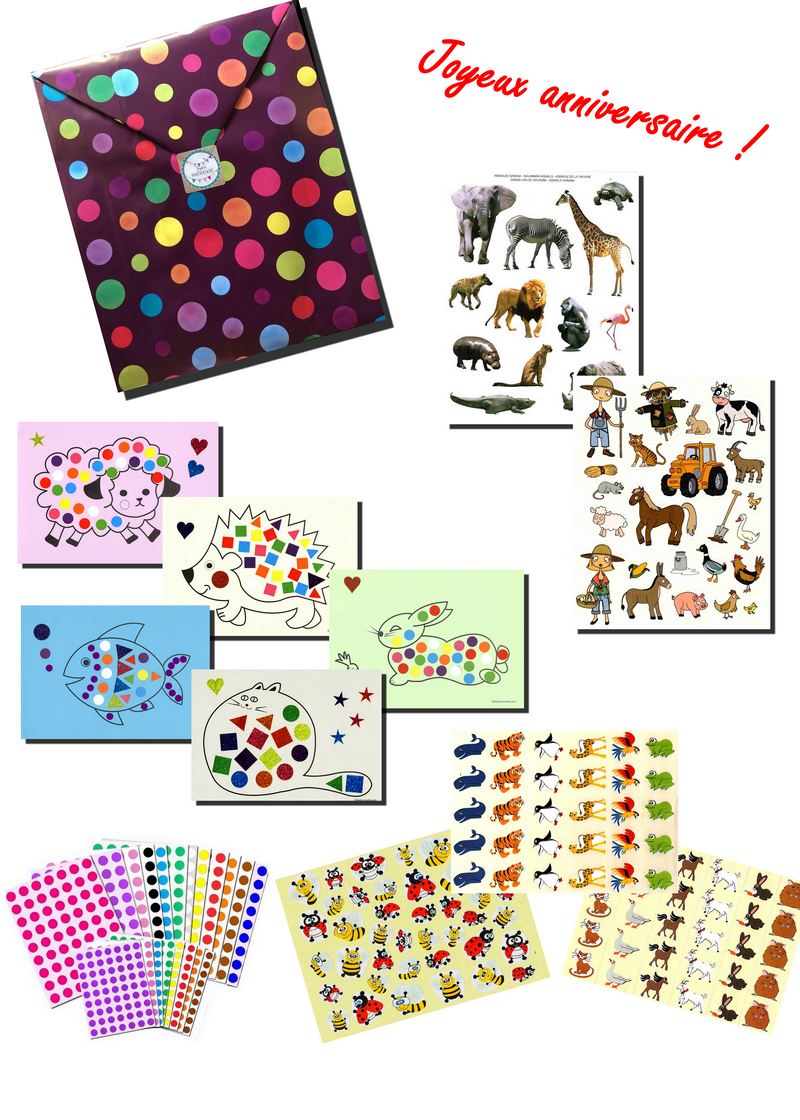 Ces stickers textiles repositionnables avec animaux feront plaisir
