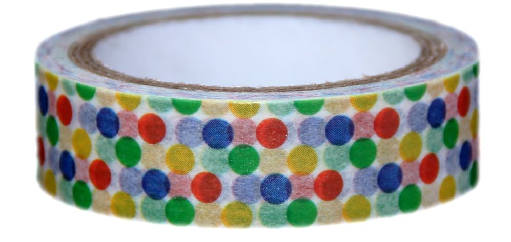 masking tape washi tape points colores2