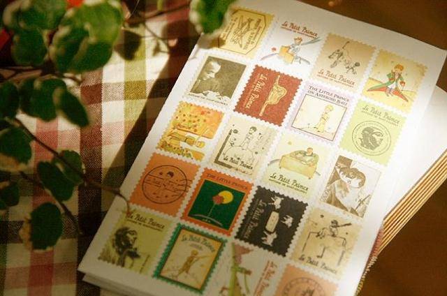 timbre décoratif Petit Prince 1