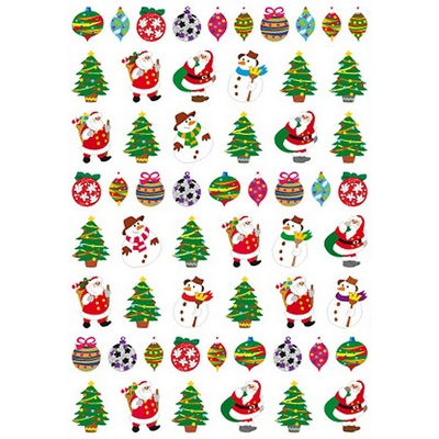 58 Stickers de Noël et d'Hiver