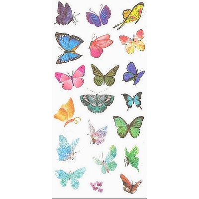 20 Stickers Papillons