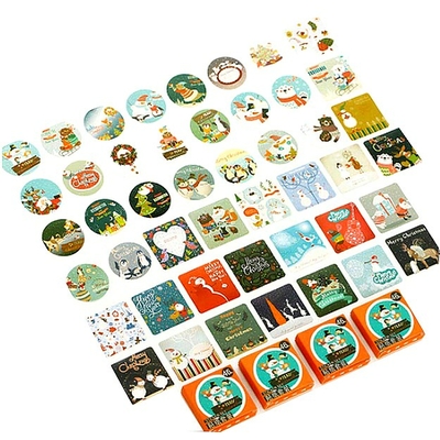 46 Stickers messages de Noël