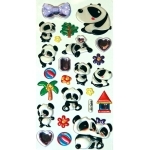 Stickers Panda Mignons