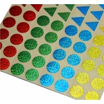 Detail gommettes laser