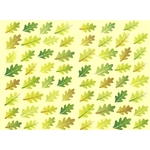 Gommettes feuillage de printemps