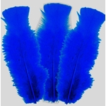 vente plumes decoration paques bleu