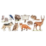 gommettes animaux foret