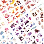 Boite de 45 Stickers Chats Kawaï - Gommettes Enfants/Gommettes Animaux -  MaGommette