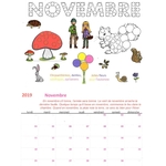 KIT Bricolage Calendrier mensuel Novembre