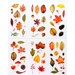 Stickers feuilles automne