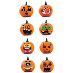 Stickers Halloween Citrouilles
