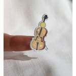 violon instrument musique gommette enfant autocollant pedagogique scrapbooking detail  JF 1281