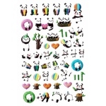 Stickers Epoxy stickers kawaii panda gommette panda LST1015