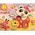 Puzzle autocollant Panda