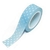 masking tape bleu clair pois blancs detail