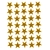 Gommettes Etoiles brillantes OR