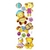 Stickers chipboard Strass ourson