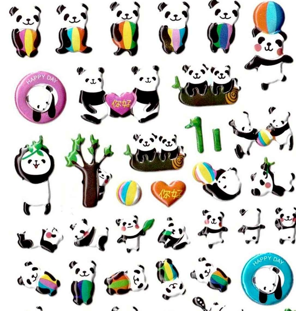 Boite de 45 Stickers Chats Kawaï - Gommettes Enfants/Gommettes Animaux -  MaGommette