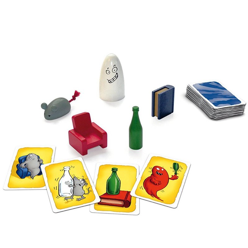 Gigamic – Bazar Bizarre Mini, Gioco Da Tavolo Di Rapidità E Osservazione Per 2-8 Giocatori, Dai 6 Anni