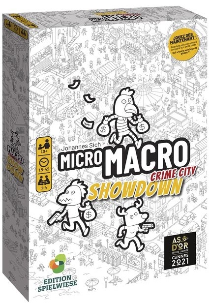 Micro Macro crime city SPIELWIESE : la boîte à Prix Carrefour