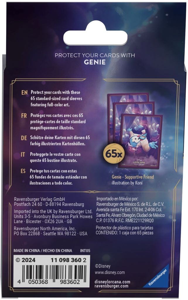 disney-lorcana-4eme-chapitre---protege-cartes-genie-p-image-93661-grande