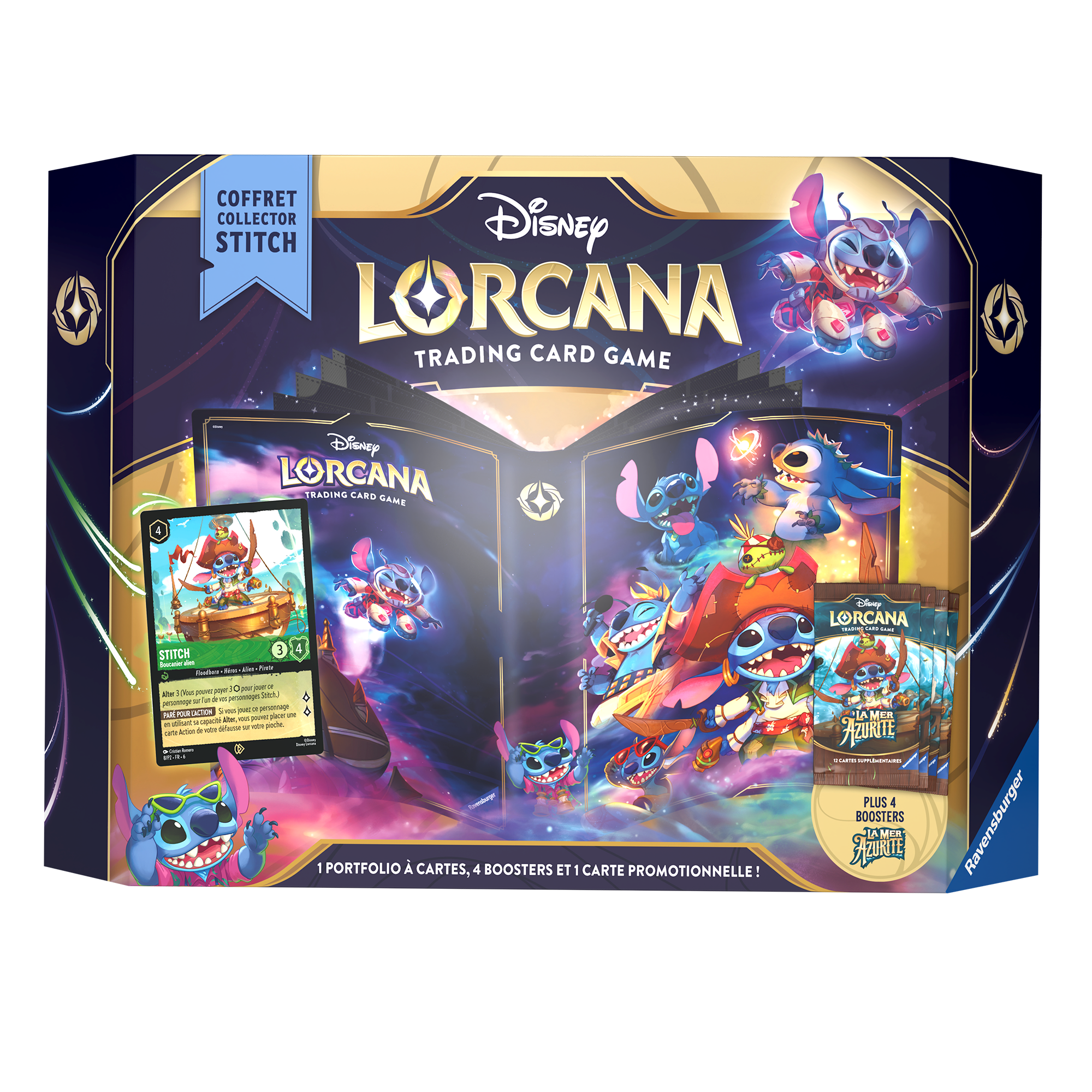 Lorcana - Coffret Collector Stitch - La Mer Azurite