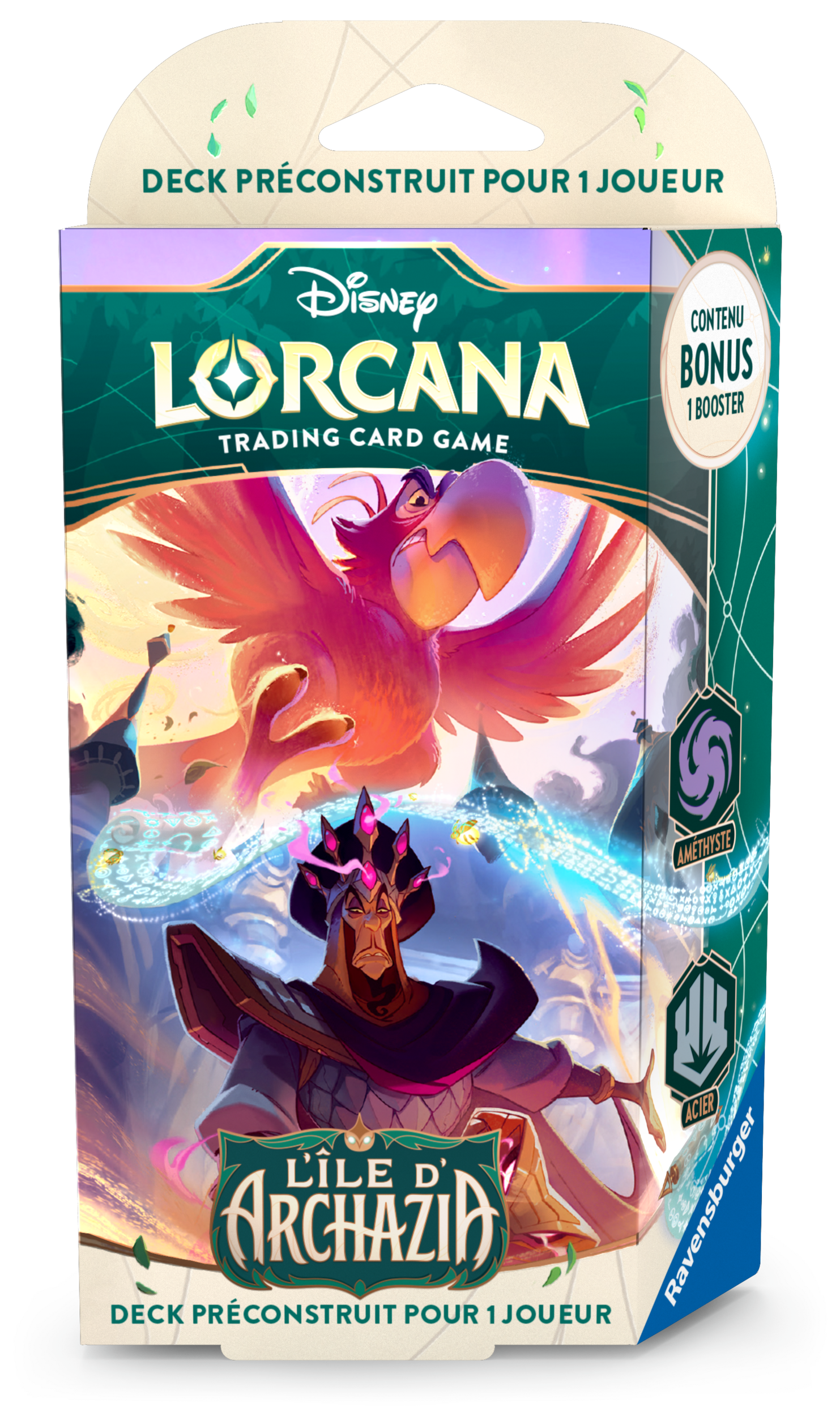 Lorcana - Deck de Démarrage L\'Ile d\'Archazia - Iago et Jafar