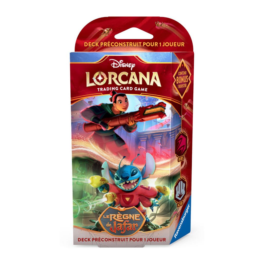 Lorcana - Deck de Démarrage Le Règne de Jafar - Mulan et Stitch