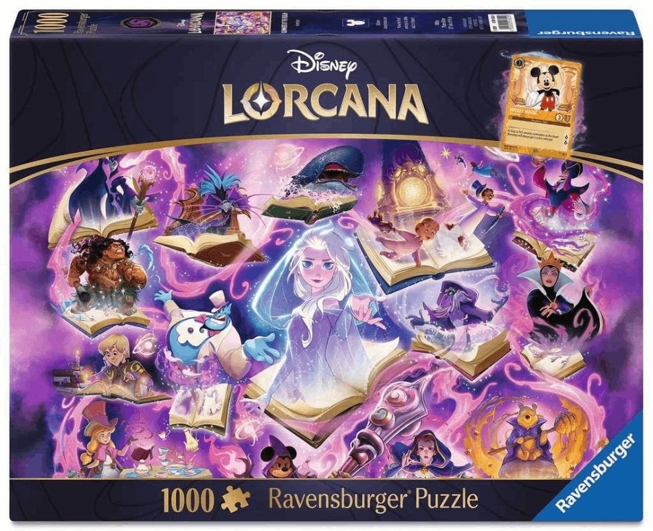 Puzzle Disney Lorcana Ravensburger 1000 pièces Améthyste