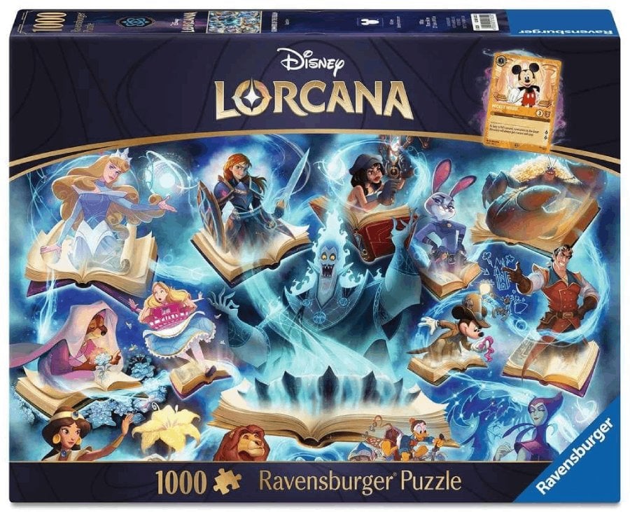 Puzzle Disney Lorcana Ravensburger 1000 pièces Saphir