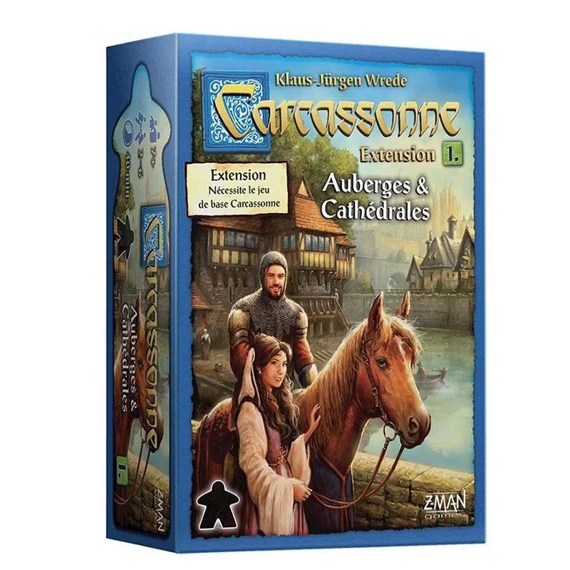 Carcassonne : Extension 1 - Auberges et Cathédrales