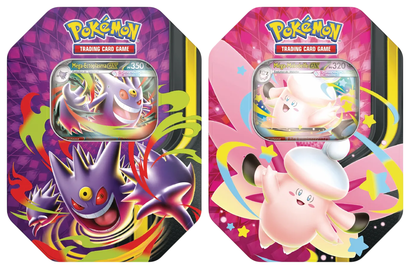 Pokémon - Pokébox - Méga Clair de Lune - Méga-Mélodelfe ex / Méga-Ectoplasma ex