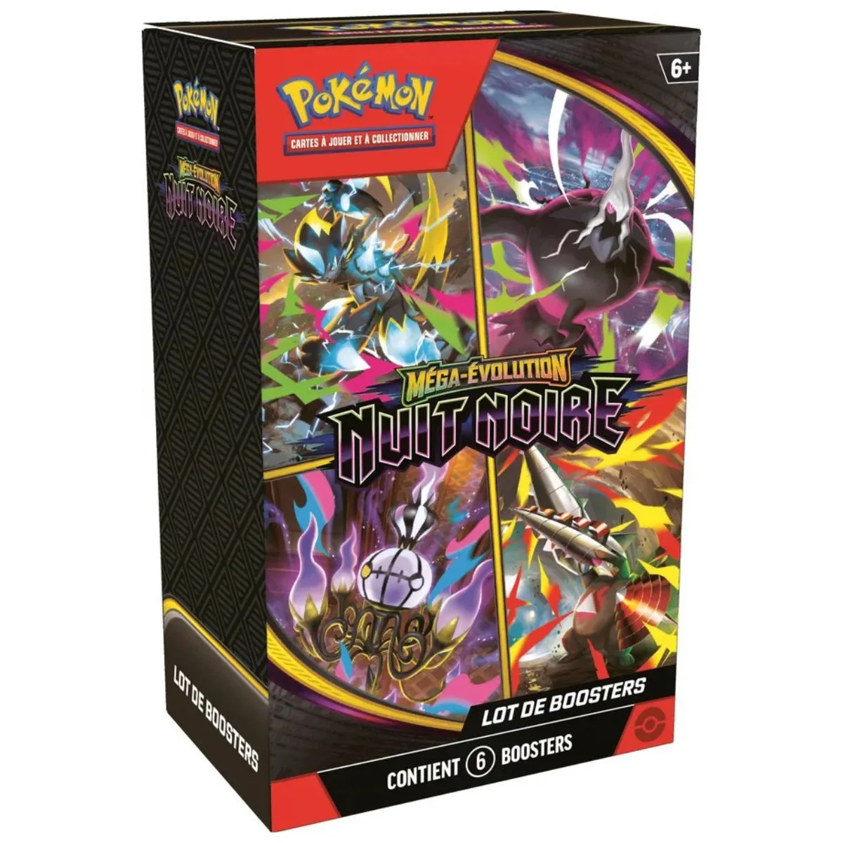 Pokémon ME05 Nuit Noire - Bundle 6 Boosters