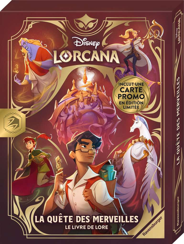 Lorcana - La Quête des Merveilles : Le Livre de Lore