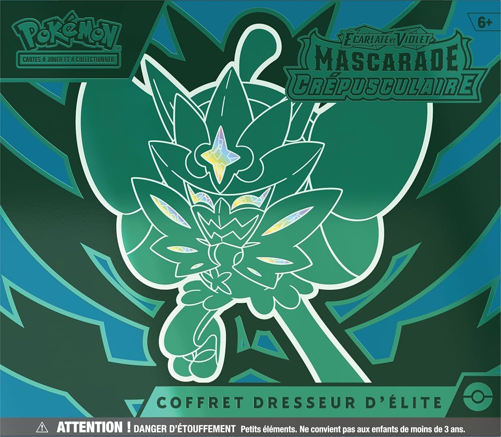 Pokémon EV06 – Mascarade Crépusculaire – Coffret Dresseur D’élite